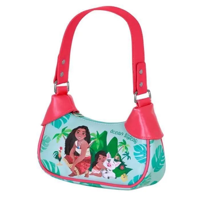 Sac à épaule - KARACTER MANIA - Vaiana Family - Bleu - Taille Unique - Synthétique-0