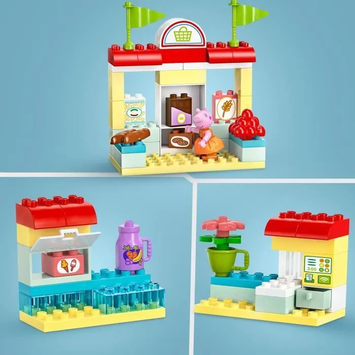 LEGO® DUPLO® 10434 Le Supermarché de Peppa Pig - Jouet Enfants 2 Ans-2