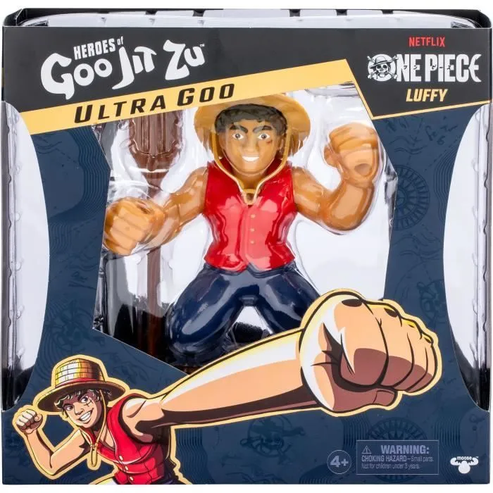 Ultragoo Luffy 17cm - HEROES OF GOO JIT ZU - ONE PIECE - Figurine extensible avec accessoires-3