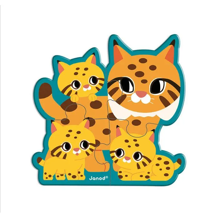 5 Puzzles Evolutifs Animaux-5