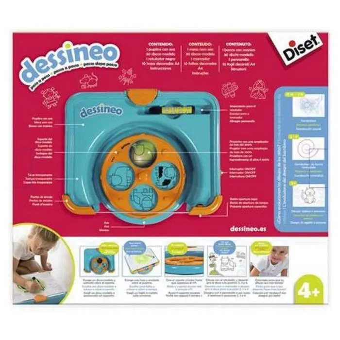 Jouet Educatif Dessineo Diset Dessin-1