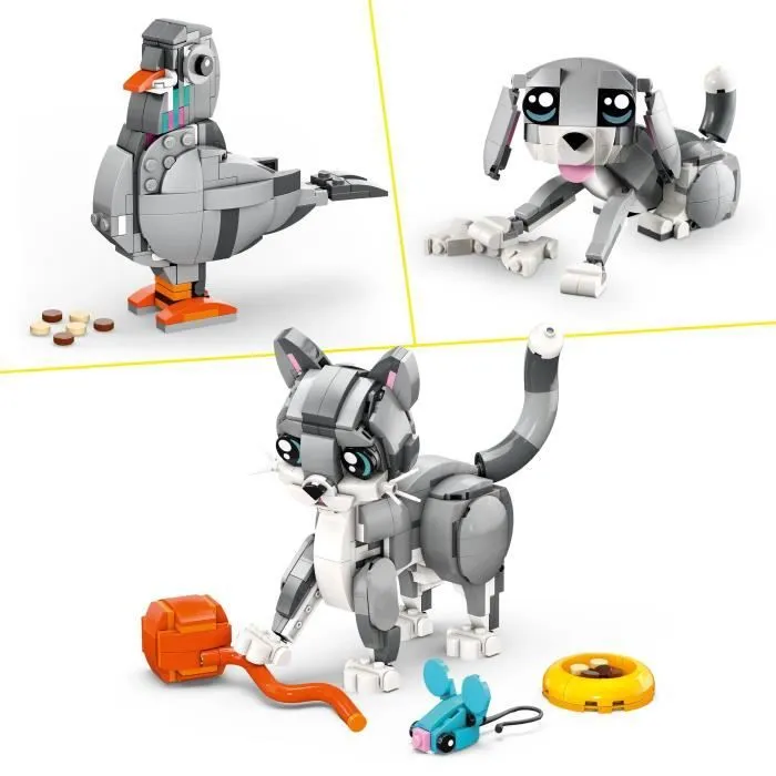 LEGO Creator 31163 3-en-1 Le chat joueur - Jeu de construction pour fille dès 8 ans-3