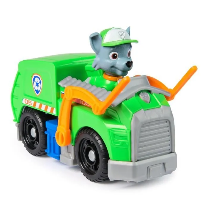 SPIN MASTER VEHICULE + FIGURINE ROCKY La Pat' Patrouille-0