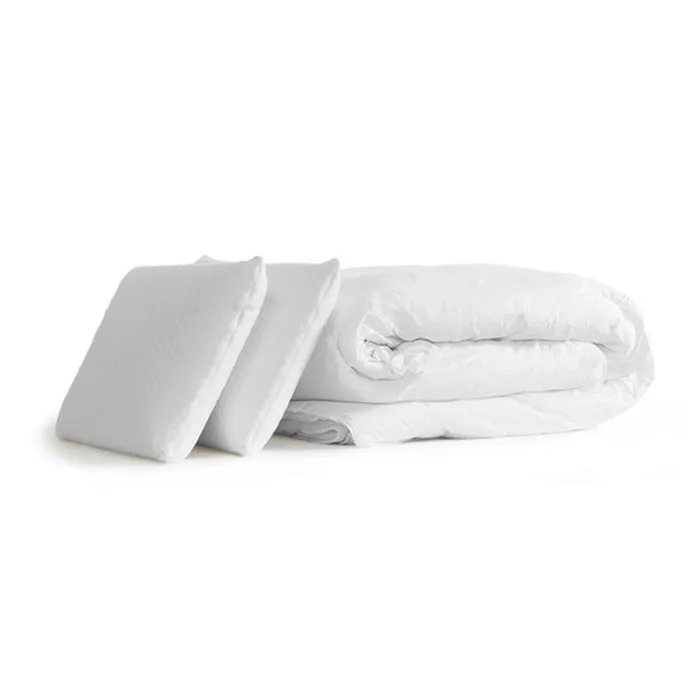 Pack BODYZONE 140x200 Ressorts ensachés 3 zones Ultra épaisseur + Couette + 2 oreillers-5