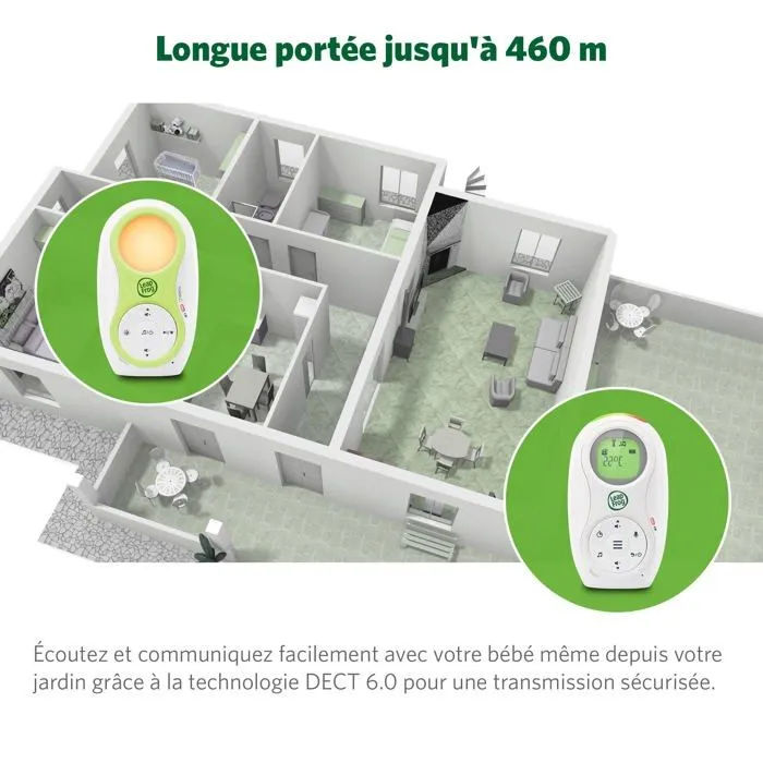 Baby phone - ecoute bebe Leap frog - LF80-2