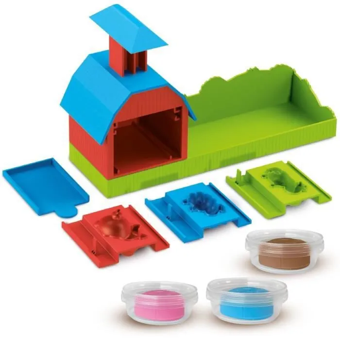SES CREATIVE - Presse à pâte à modeler - Bruits de la ferme - Enfant - À partir de 3 ans-1