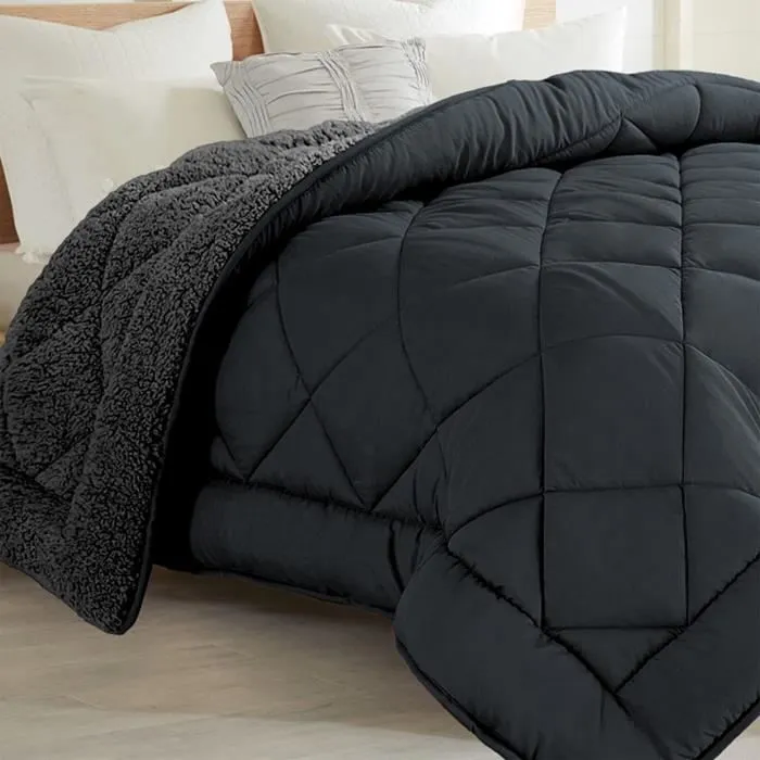 Couette - Sampur - Sherpa 240x260 - Réversible Été-Hiver - Isothermique - 4 Saisons-0