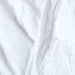Parure housse de couette en lin lavé et taies d'oreiller Blanc - 260 x 220 cm-3