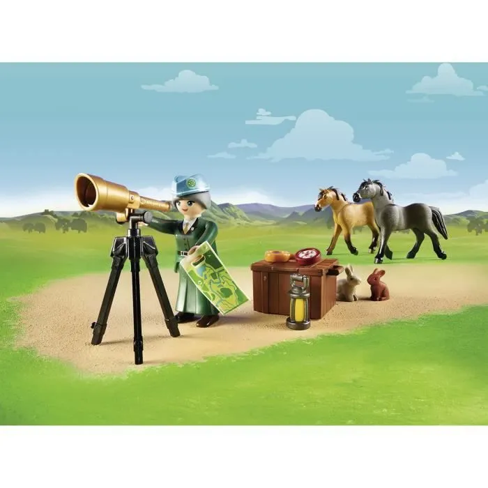 PLAYMOBIL - 70329 - Spirit - Camp de vacances - Tente, chevaux et accessoires pour enfants de 4 ans et plus-2