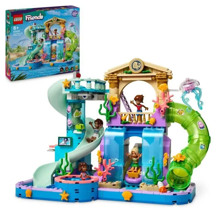LEGO® Friends 42630 Le parc aquatique de Heartlake City - Jouet Enfant 8 Ans-0