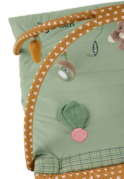 Portique bebe Sterntaler - 9122106 - Arche de Jeu Emmily pour bebe avec Fonctions ane Emmilius, , Vert Clair, S-2