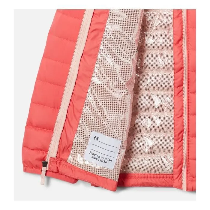 Doudoune Columbia Powder Lite™ Blush Pink Fille - Ski - Imperméable - Respirante-1