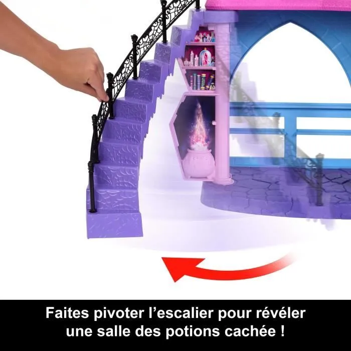 MONSTER HIGH Le Lycée Hanté-Maison de Poupées, plus de 35 accessoires - Monster High - HLP88-3