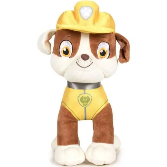 Peluche pat patrouille Ruben en 19 cm PAW PATROL RUBEN jaune-0