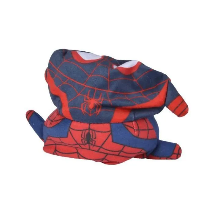 Peluche réversible Spider-Man - Simba - Marvel - 8 cm - Blanc - Intérieur - Plush-1