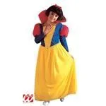 Déguisement princesse conte de fée - WIDMANN - 8/10 ans - Jaune - Robe avec ras du cou dressé - Enfant-1