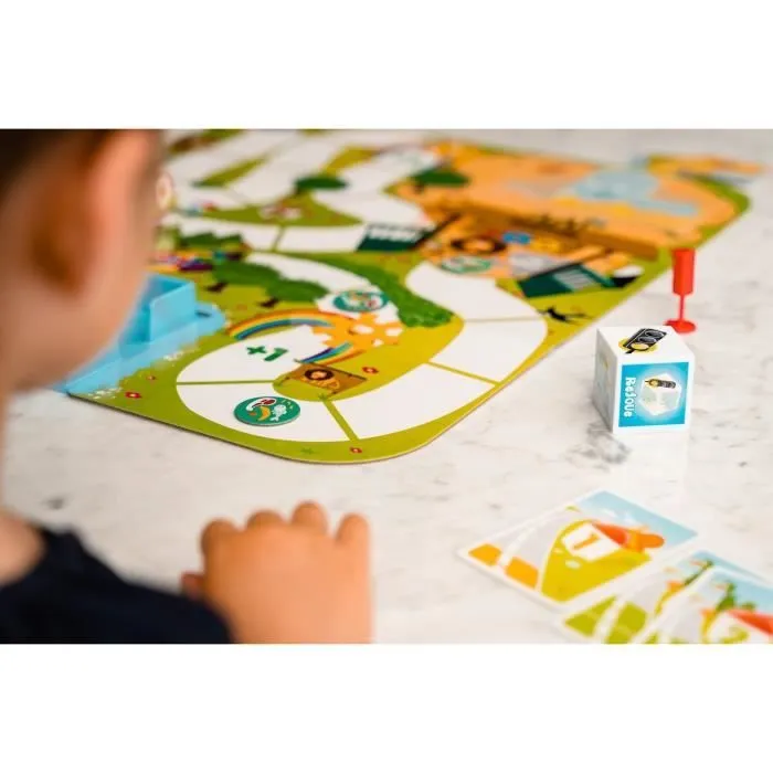 MON 1ER MILLE BORNES - TOUS AU ZOO - Jeu de société - DUJARDIN - Initiez les plus petits au jeu avec une version adaptée au zoo !-4