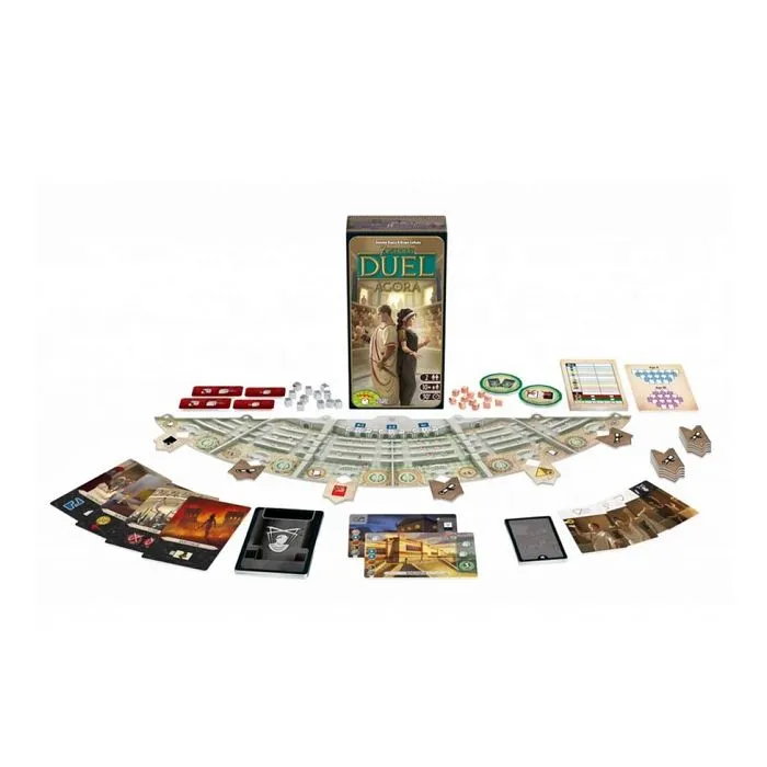 Extension Agora 7 Wonders Duel - Jeu de société - ASMODEE - Agora - 10 ans - 2 joueurs - 30 minutes-1