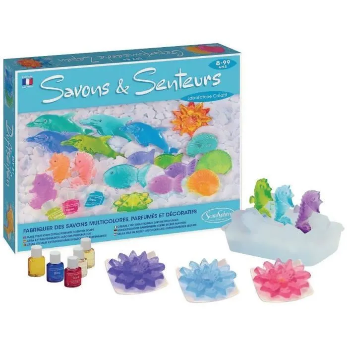 Coffret Sentosphere - Savons et Senteurs - Mixte - A partir de 3 ans-1