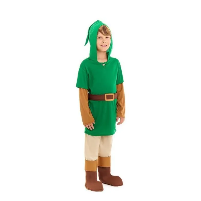 Partilandia Déguisement d'elfe aventurier garçon (10-12 ans)-3