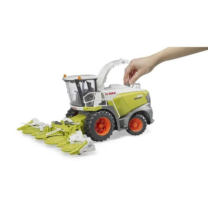 Ensileuse à maïs Claas Jaguar 980 - BRUDER - Moteur Diesel V12 - Jouet pour enfant-4