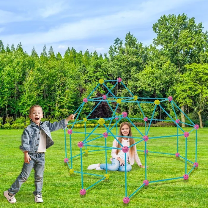Build Your Cabin XL - Big Minds | Kit de construction solide pour enfants : Construction pour enfants 102 pièces-4