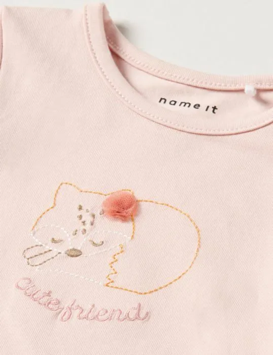 Housse de pyjama bebe - range-pyjama Name it - 13221317 - NBFOHRA LS Body Box, Pyjama Petite Fille, Rose Smoke,-1