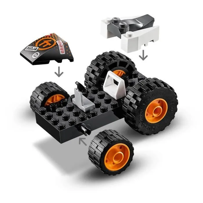 LEGO® NINJAGO® 71706 Le bolide de Cole-3