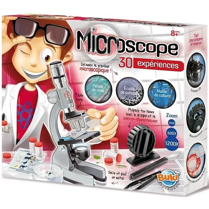 Buki France - Microscope 30 expériences-0
