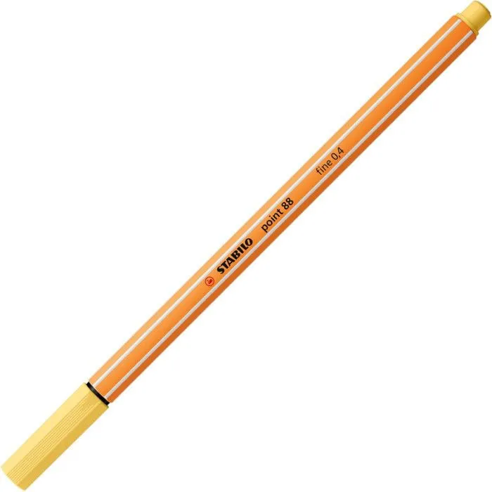 Stylo-feutre - STABILO - point 88 - 66 feutres - Pointe 0,4 mm - Couleur orange-1