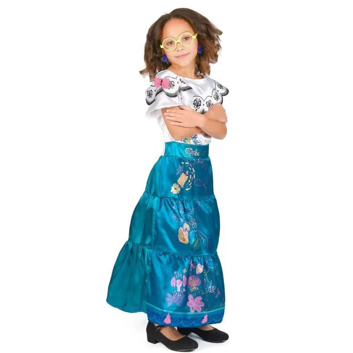 Déguisement Mirabel deluxe Encanto enfant - 5 - 6 ans (109 - 126 cm))-4