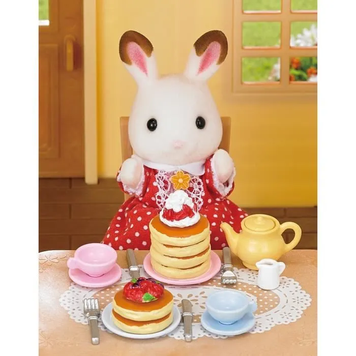 Set De Gouter Pancake - SYLVANIAN FAMILIES - A partir de 3 ans - Accessoires de cuisine pour enfants-0