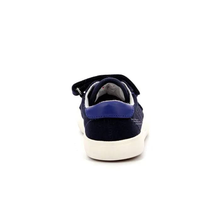 Baskets basses - KICKERS - Kickgoldi - Marine - Élastique - Confort optimal-2