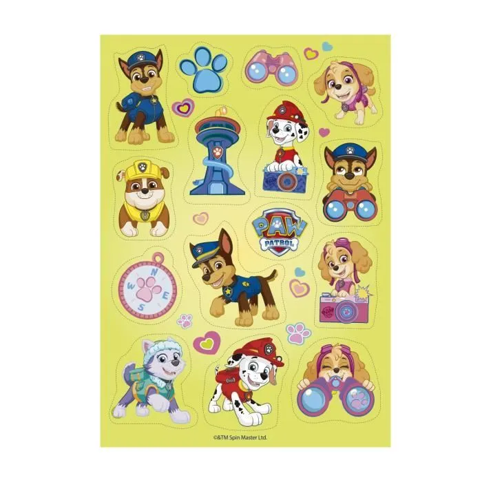 15 DECORATIONS A DECOUPER PAT PATROUILLE GATEAU ANNIVERSAIRE CUPCAKE PAW PATROL-0