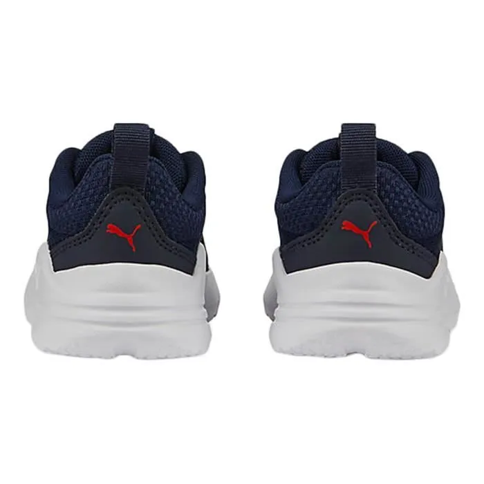 Basket à Lacets  Puma Wired Run Ac - Marine/Rouge-0