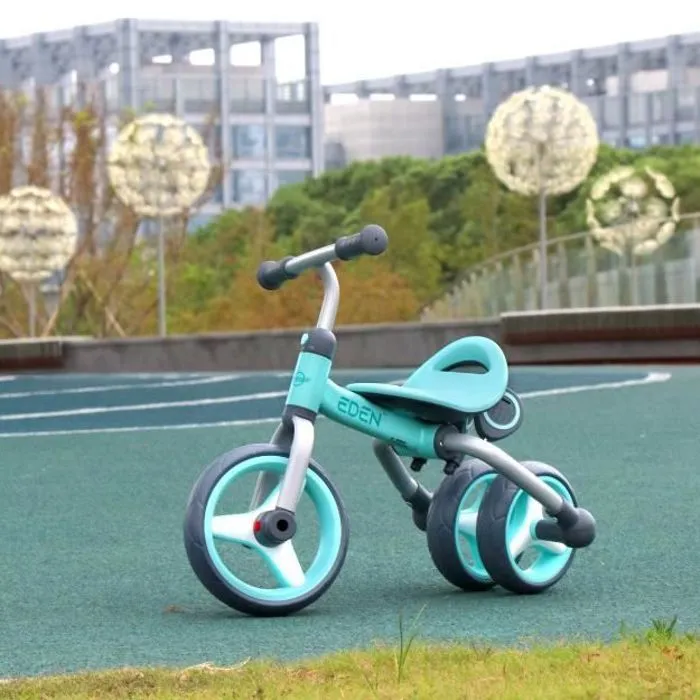 Vélo  pliant pour enfants - Marque - Modèle - Bleu - 3 roues - Extérieur-2