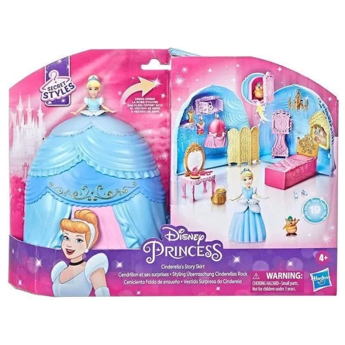 Poupée Cendrillon et ses surprises - Coffret Secret Styles Disney Princesses-1