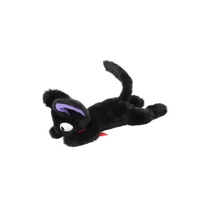 Peluche - KIKI LA PETITE SORCIERE - Jiji Allongé - 20x10x46cm - Noir - Pour Enfant-1