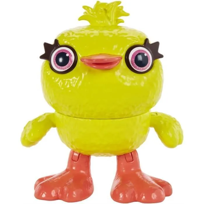 Toy Story Disney Pixar 4 Figurine Ducky, taille fidèle au film, articulée, pour rejouer les scènes du film, jouet-0