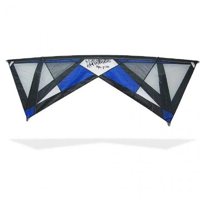 Cerf-volant 4 lignes - Revolution Kites - Reflex 1.5 RX - Avec poignée dark-blue-1