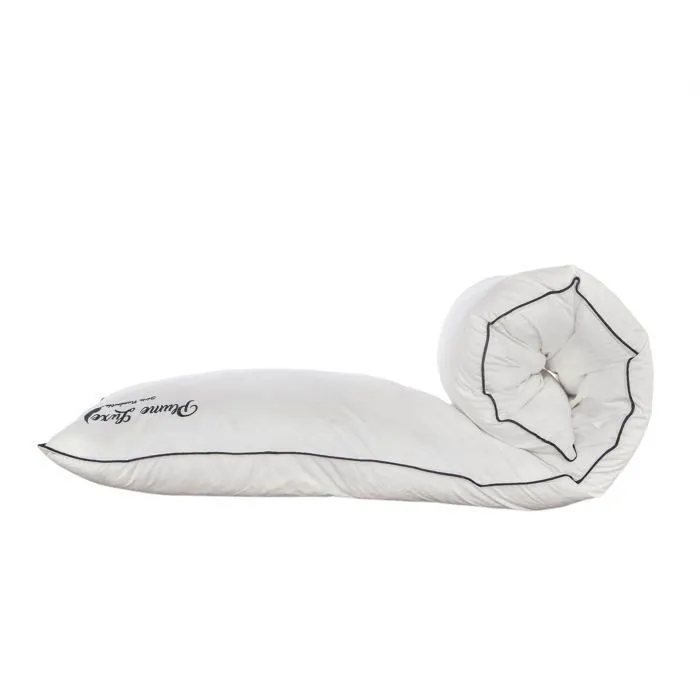Traversin Soft Plumes 150x40 by Sampur | Plumes et Duvet de Canard - Confort & Soutien Ergonomique - Maintien Optimal de la Nuque-1
