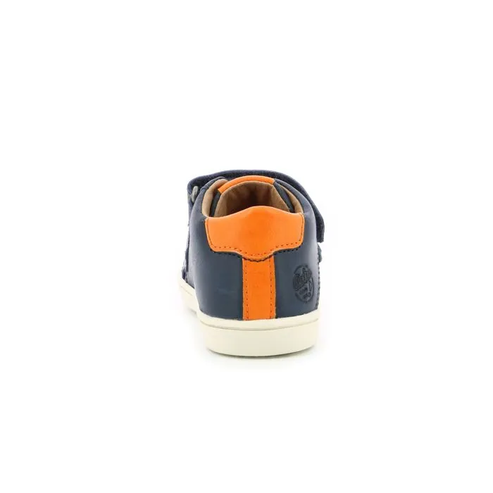 ASTER Baskets hautes Woukro Marine orange-2