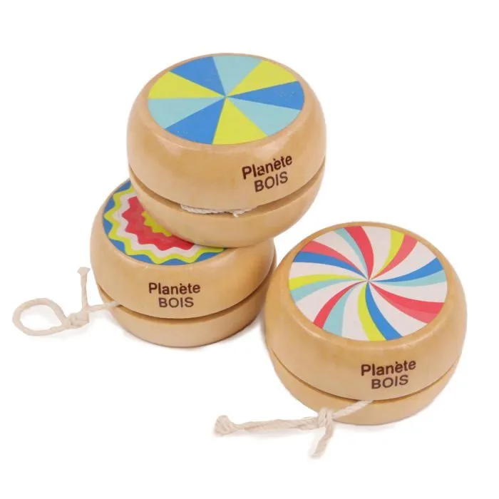 Yoyo - astrojax Planete bois - 030145-0