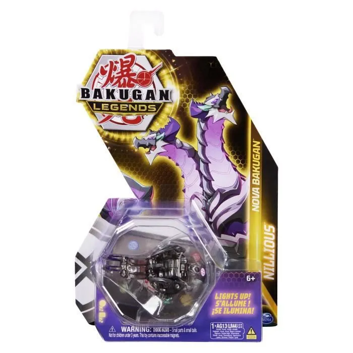 Coffret Bakugan Nova Lumineux Saison 5 avec 2 cartes - Modèle Aléatoire-5