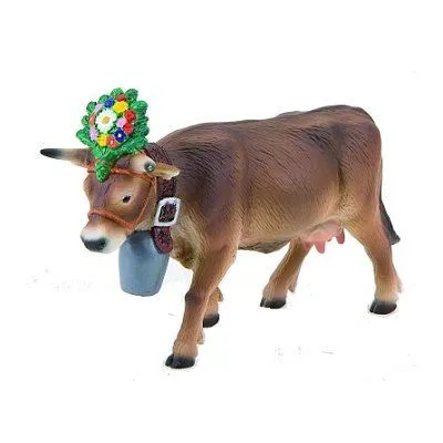 Figurine Personnage - BULLYLAND - 62615 Pion Vache Darina - Taille 12,8 cm - Pour Enfant-0