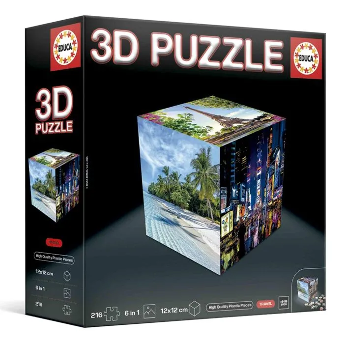 Puzzle 3D Travel photo-0