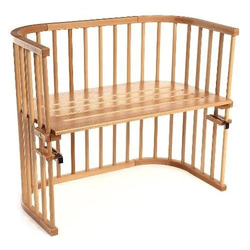 Lit bébé cododo en bois laqué - BABYBAY - Coin lit bébé-0