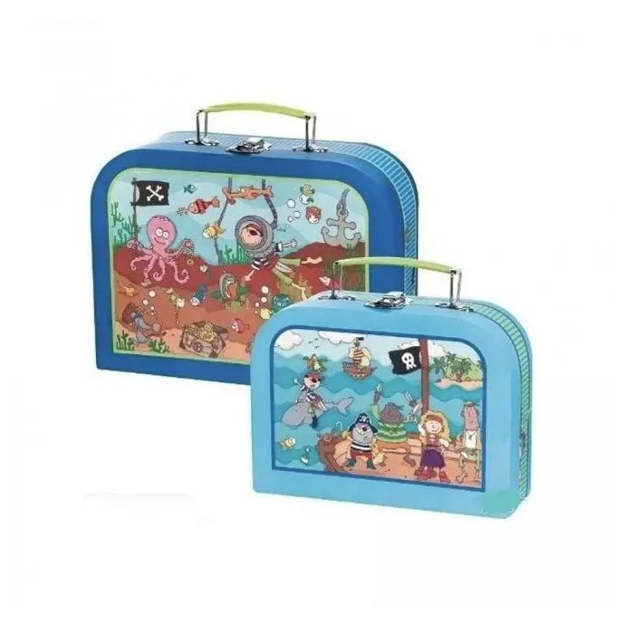Set de 2 valises - Sammy Samoa - Colorées - Souple - 26 x 19,5 x 9 cm - Pour enfants-2