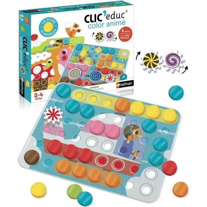 Nathan Clic Educ Color animé jeu éducatif-0