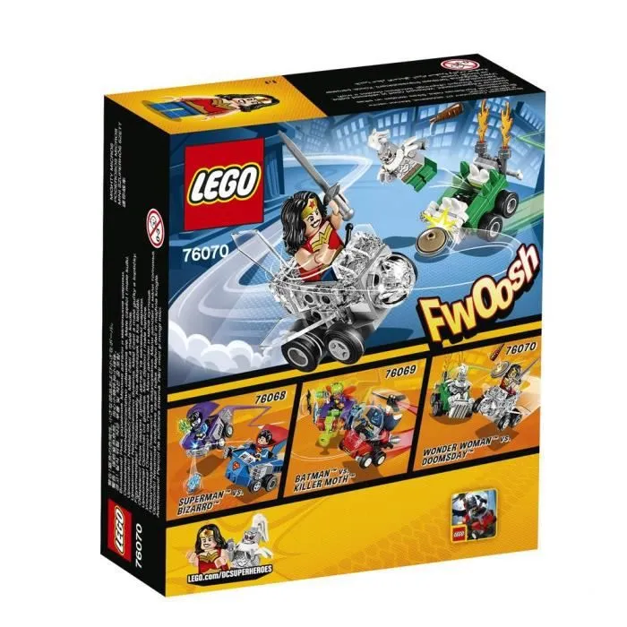 LEGO® DC Comics Super Heroes 76070 Mighty Wonder Woman contre Doomsday-1
